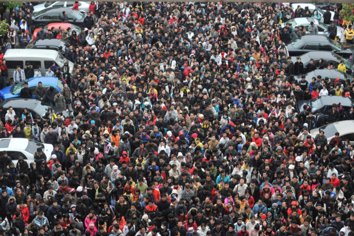 населението на Китай