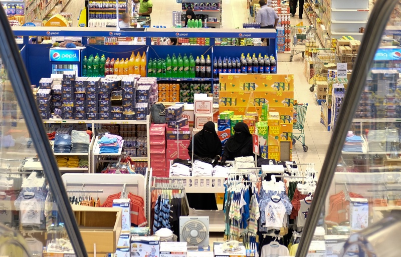 Супермаркет в Доха, 06.06.2017-та
