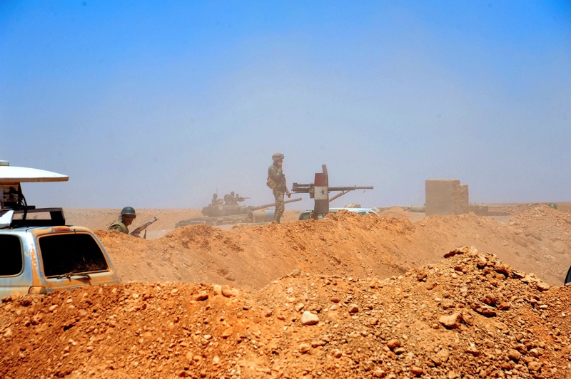 сирийска армия, пустиня