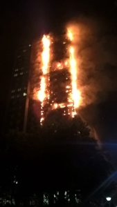 пожар в Лондон