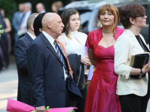 На снимката: Лидия Шулева, бивш вицепремиер и министър в правителството на НДСВ и Станимир Илчев, бивш депутат и евродепутат от НДСВ