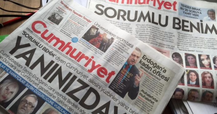 Дне с пред съда в Истанбул ще бъдат изправени няколко журналисти от емблематичния турски вестник 