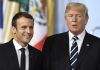 Еманюл Макрон и Доналд Тръмп