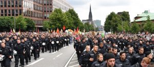 протест в Хамбург