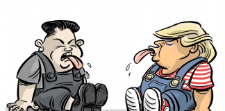 Ким Чен-Ун VS Доналд Тръмп