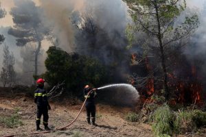 пожар в Гърция