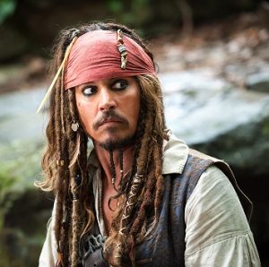 Джони Деп в Карибски пирати