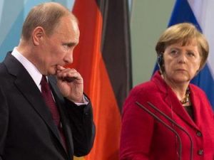 Меркел и Путин