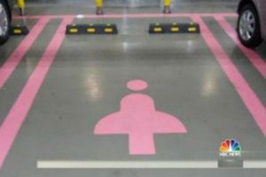 Китай място за паркиране жени