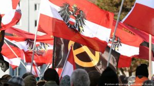 Демонстрация в Австрия, в която чужденци протестираха срещу чужденци