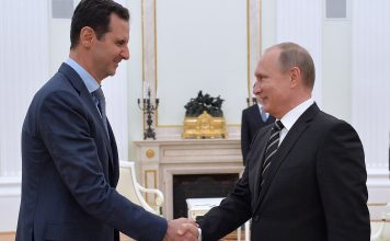Путин, Асад