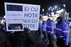 Румъния, протест