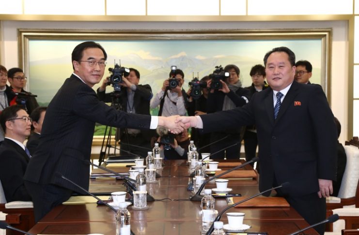 преговори между Южна и Северна Корея