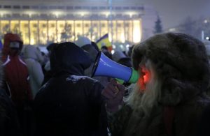Протест в Румъния
