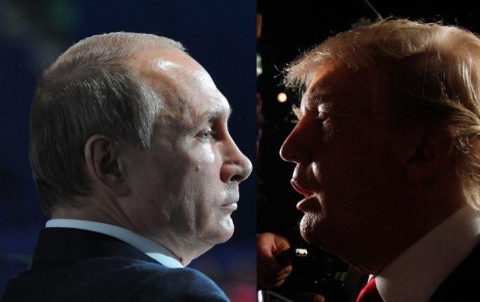 Владимир Путин и Доналд Тръмп, притеснени
