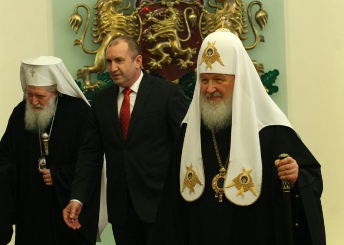Румен Радев, патриарх Кирил, патриарх Неофит