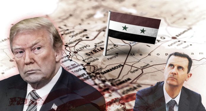 Тръмп, Асад