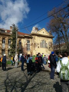 минерални бани, Горна баня, протест