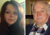 На снимката: Юлия и Сергей Скрипал