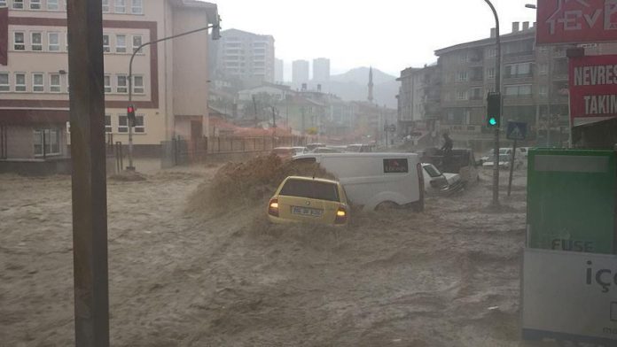 Анкара, наводнение