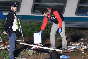 Италия, влак, инцидент