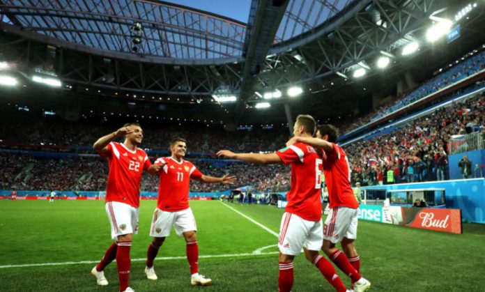 Домакинът Русия срази Египет с 3:1 на стадион 