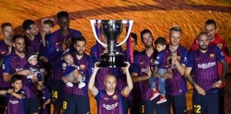 Испанският гранд Барселона стана първият клуб в историята с футболисти във всички групи на Световно първенство. Каталунц