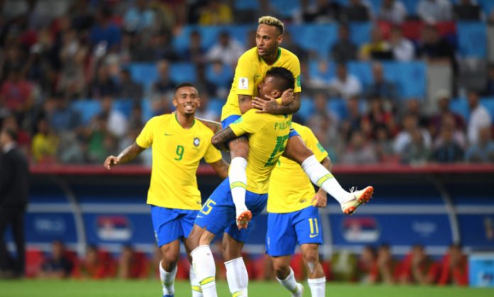 Бразилия победи Сърбия с 2:0 в последен мач от груповата фаза на Мондиала в Русия. 