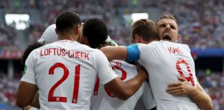 Англия разкъса дебютанта на Мондиал 2018 - Панама. "Трите лъва" спечелиха срещата с 6:1, а това бе най-голямата им победа на Мондиал. Хари