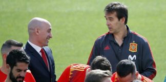 Хулен Лопетеги е уволнен като селекционер на националния отбор на Испания само два дни преди първия мач на тима на световното пъ