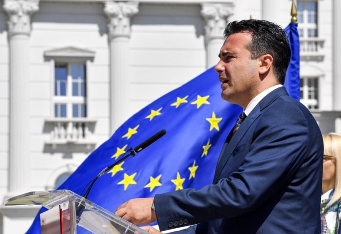Зоран Заев, Македония, ЕС
