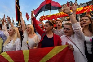 Македония, протест, опозиция