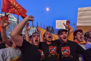 Македония, протест, опозиция