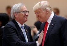 Председателят на Европейската комисия Жан-Клод Юнкер заяви, че Европейският съюз и Съединените щати не са неприятели, а съюзници и тр