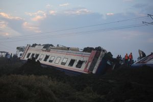 Турция, влакова катастрофа