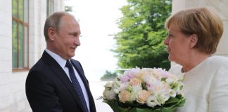 Владимир Путин, Ангела Меркел