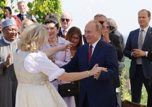 Путин на сватба
