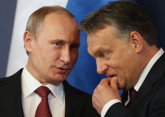 Путин, Орбан