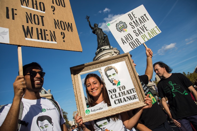 климата, протест