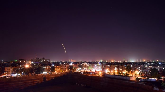 Дамаск, ракети, бомбардировка