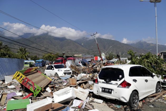 Индонезия, земетресение, цунами