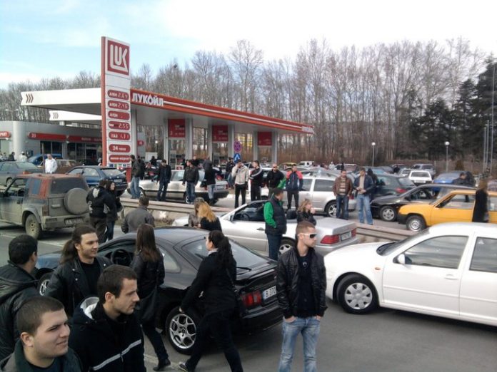 протест срещу високите цени на горивата