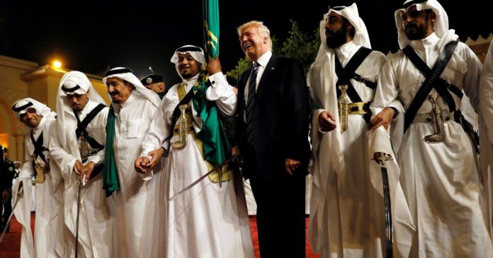 Тръмп, Саудитска Арабия