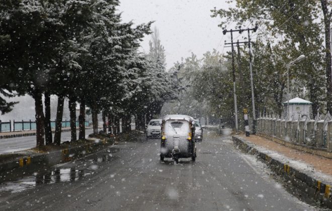 Сняг, Индия