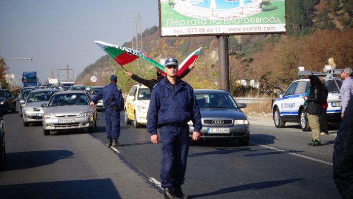 полиция, протест, горива