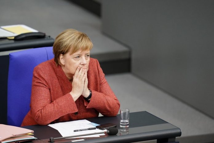Ангела Меркел, инцидентът