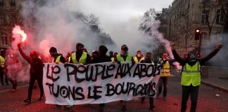 Париж, протести, жълтите жилетки