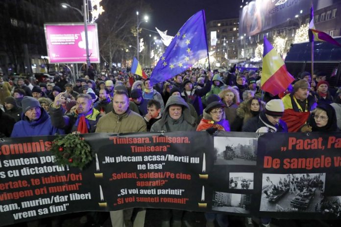Румъния, протест, демокрация
