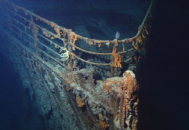 Останки от кораба "Титаник"