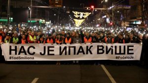 протест, Сърбия